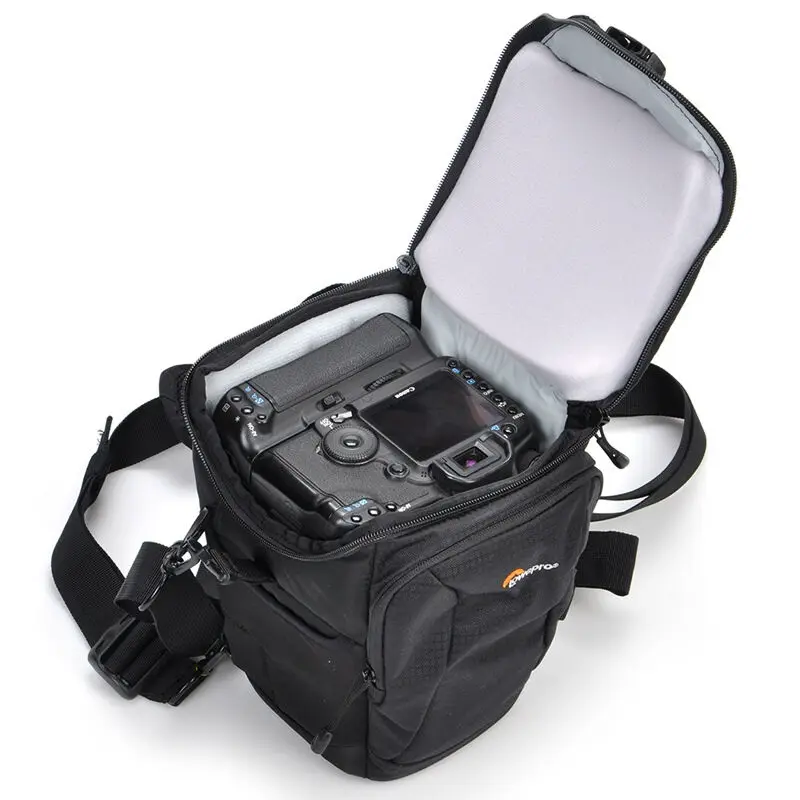 Toploader Pro 70 AW II Digital SLR Camera Triangle Shoulder Bag with Rain Cover Portable Waist Case Holster new Lowepro