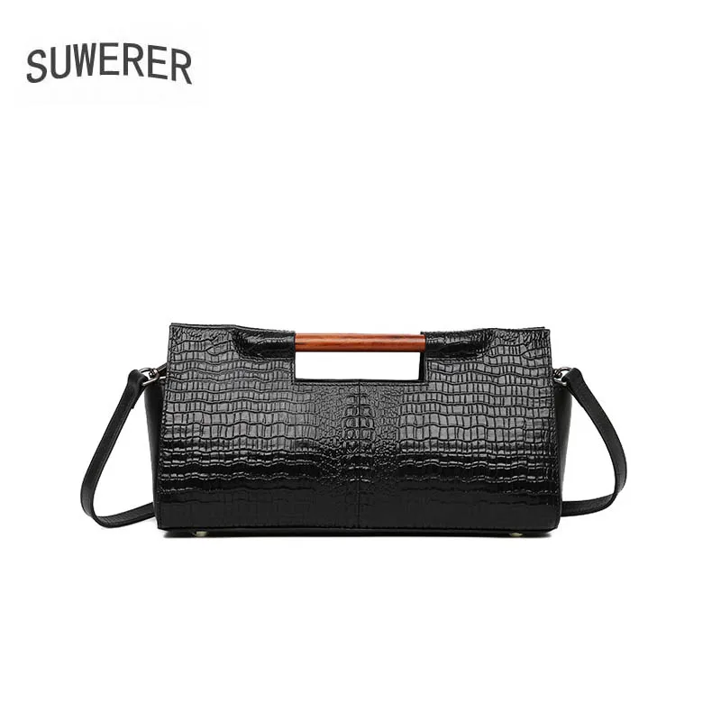 

SUWERERPmsix luxury fashion high-grade leather female shoulder Messenger bag 2018 new brand-name products 100% high-quality fema
