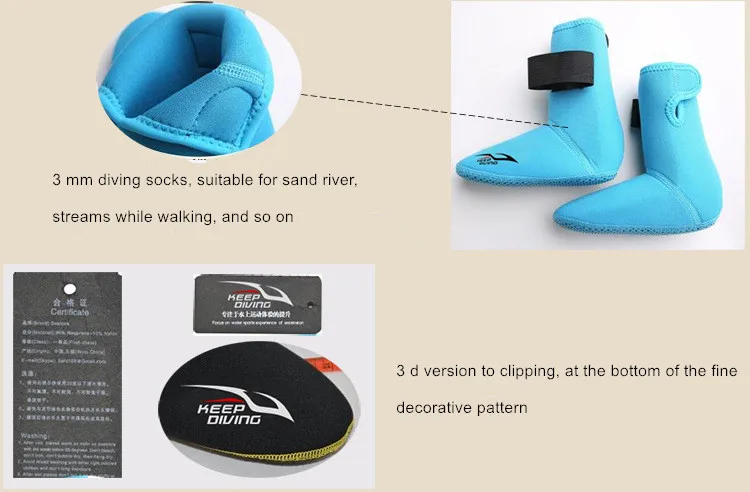 3 мм неопрена короткие пляжные Носки для девочек Нескользящие противоскользящие подводное погружение Сапоги и ботинки для девочек