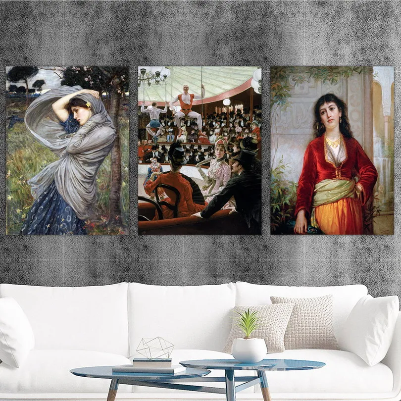 

Home Decoration Print Canvas Art Wall Pictures Poster Canvas Printings Paintings British William Waterhouse 5