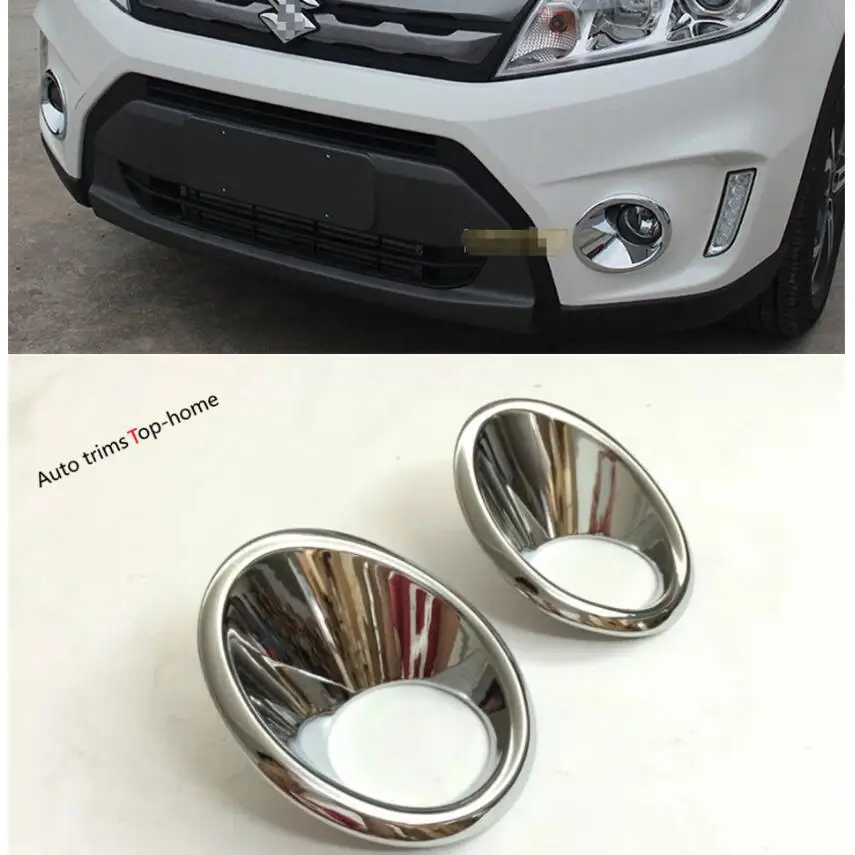 Комплект передних противотуманных фар комплект крышек кольца для Suzuki Vitara