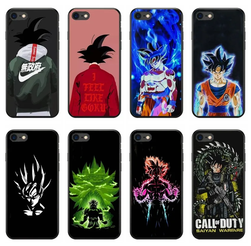 

Dragon Ball Z Super DBZ Goku Fashion soft Silicone TPU phone case for iPhone 8 7 6 6S Plus X XS MAX XR 10 5S SE Coque Shell