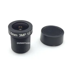 CCTV 1/2. " F1: 2.0 фиксированной диафрагмой ИК 3.6 мм 3.0mp дополнительно MTV Крепление объектива для видеонаблюдения Камера