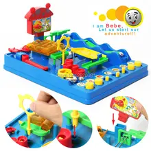 Монтессори забавная игра обучающая игрушка для ребенка, приключения Bebe водный рай интеллект IQ баланс игрушка набор, вызов игра игрушка