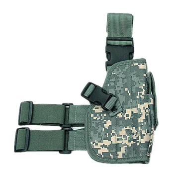 

SWAT Drop Leg Pistol Holster Airsoft Digital ACU Camo revolver holsters