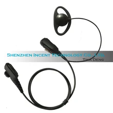 VOIONAIR 5 шт./лот D петля наушников Динамик гарнитуры PTT для EADS THR9 тетра радио