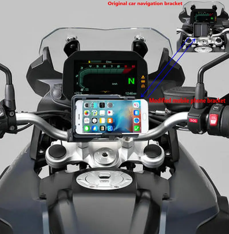 

mobile phone Navigation bracket USB phone charging for BMW F750GS F850GS 2018-