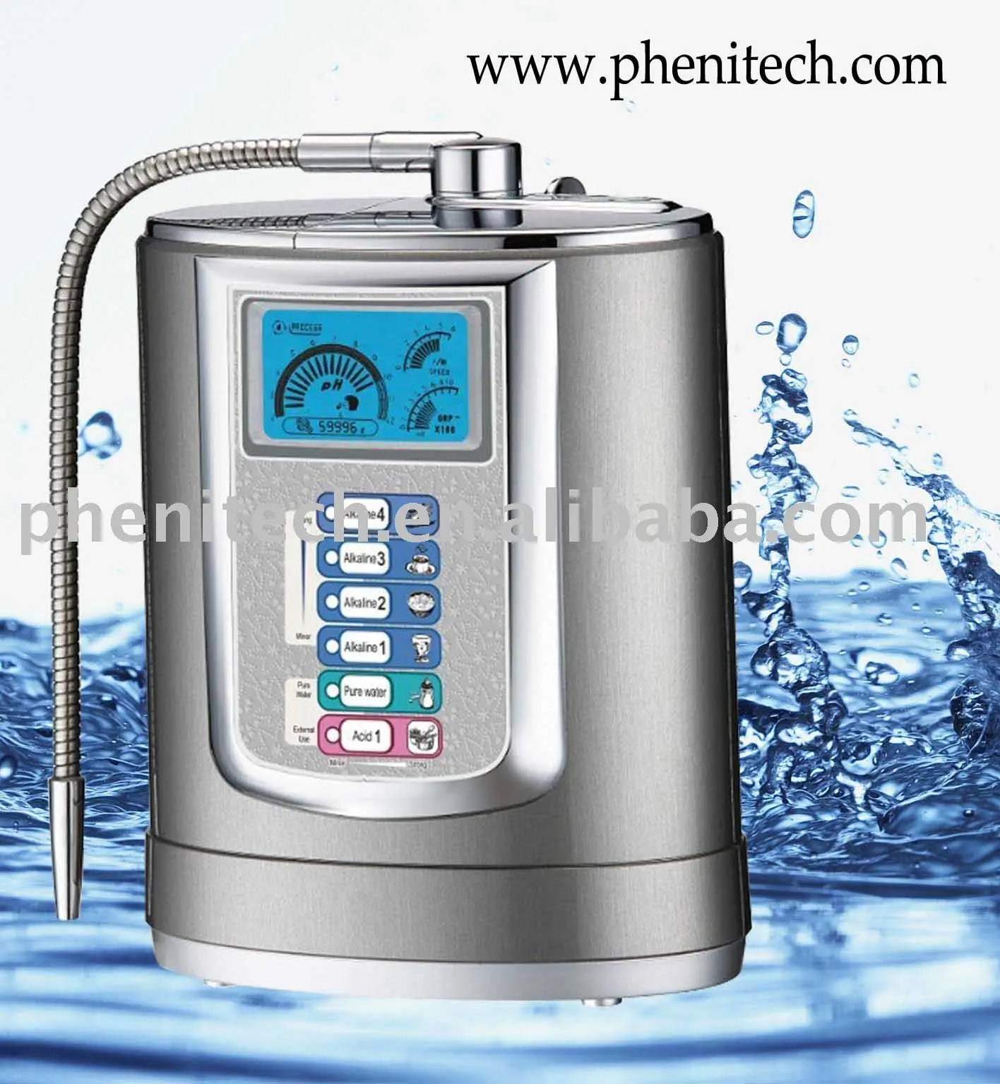 Alkaline water ionizer machine JM 919in Water Filters from Home