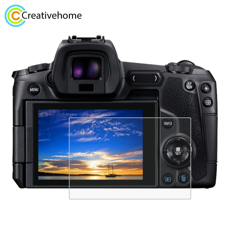

PULUZ For Canon EOS R Camera 2.5D Curved Edge 9H Hardness Tempered Glass Screen Protector For Canon EOS R glass film Guard
