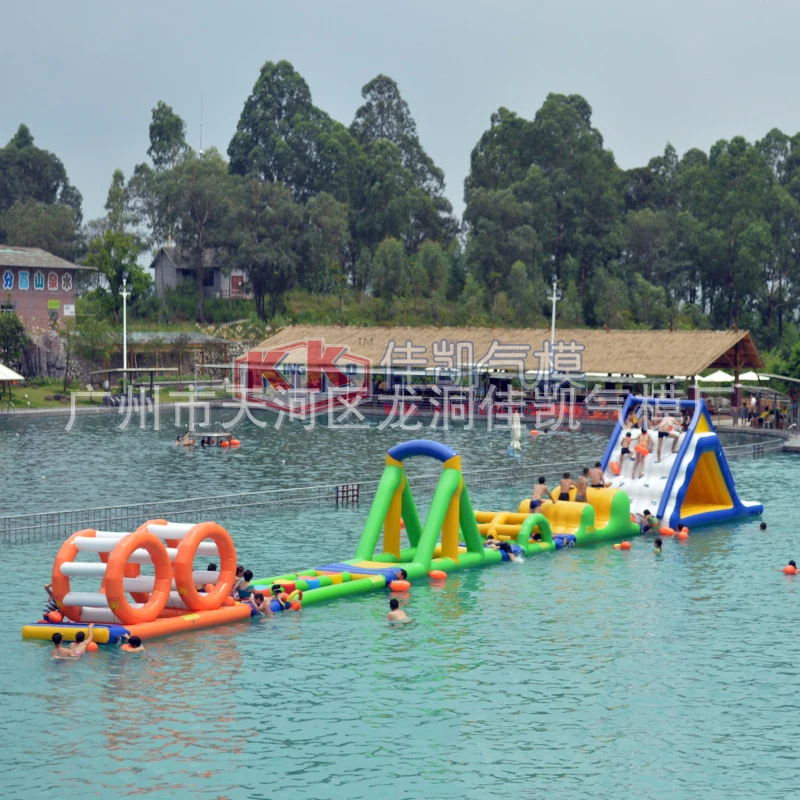 Надувные плавающие в воде channelinflatable плавающий парк надувная плавающая игрушка