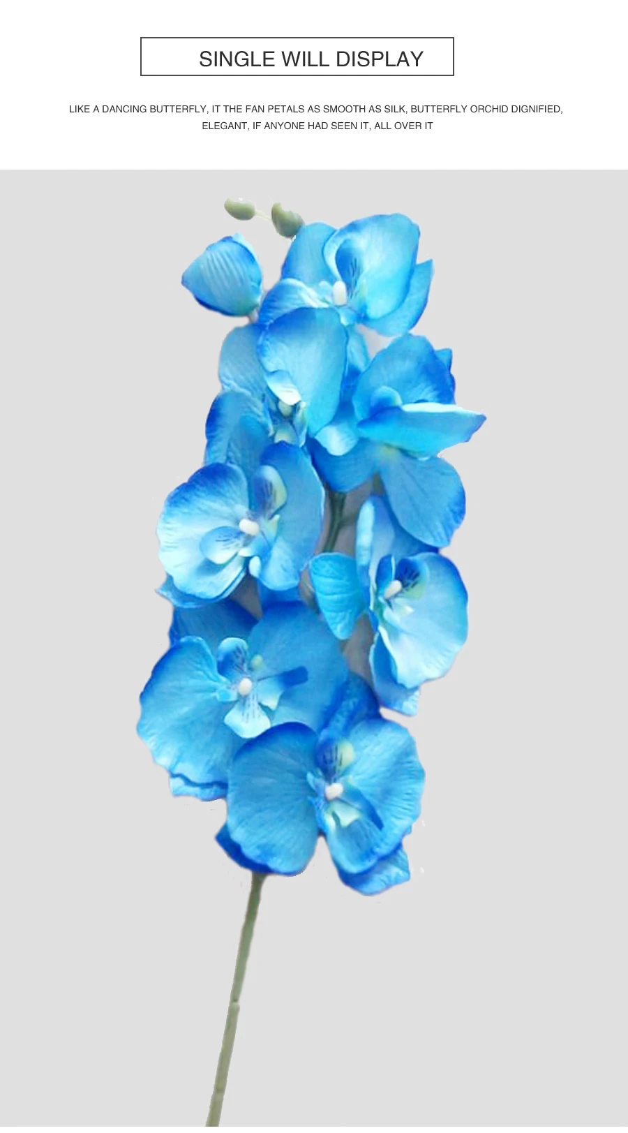 Модная Орхидея, искусственные цветы, сделай сам, искусственная Орхидея, Бабочка, Шелковый букет цветов, фаленопсис, свадебное украшение для дома