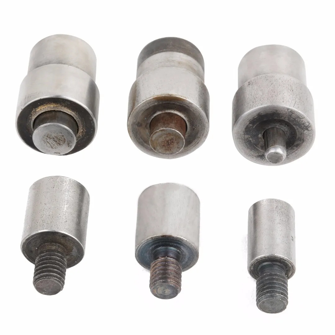 Professional Grommets Machine with 3 Dies And 1500pcs Grommets 6/10/12mm Hand Press Grommet Eyelet Machine Kit Eyelets