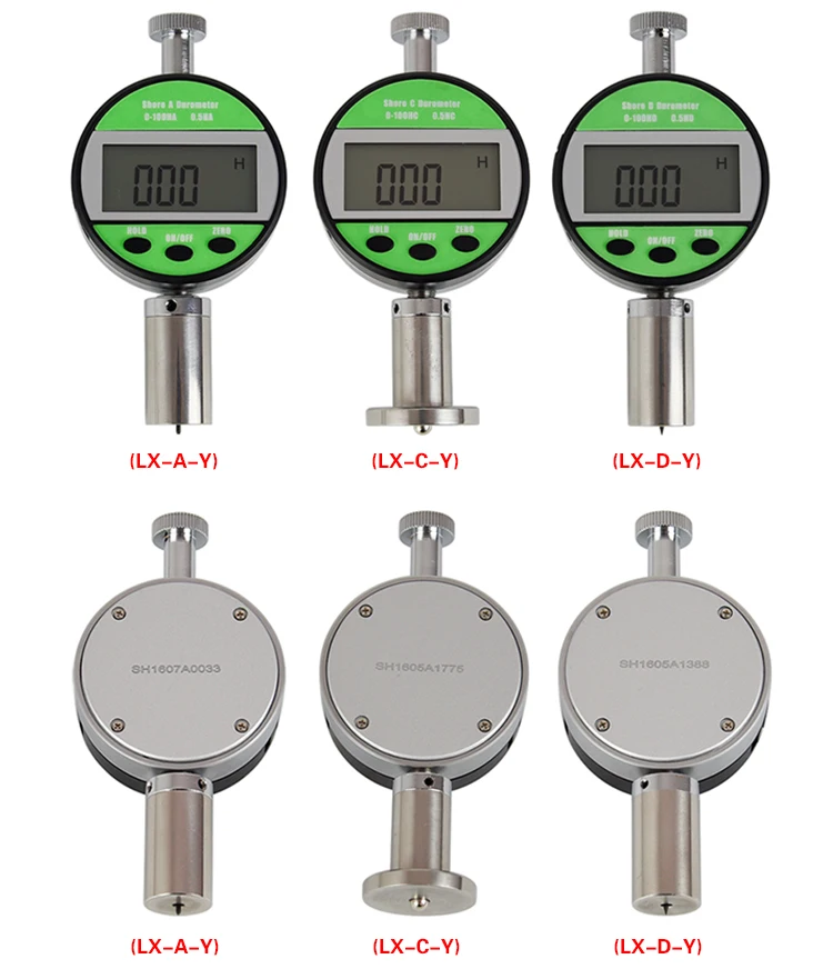 LX-C-Y, цифровой измеритель твердости, hardnometer, sclerometer, ЖК-экран