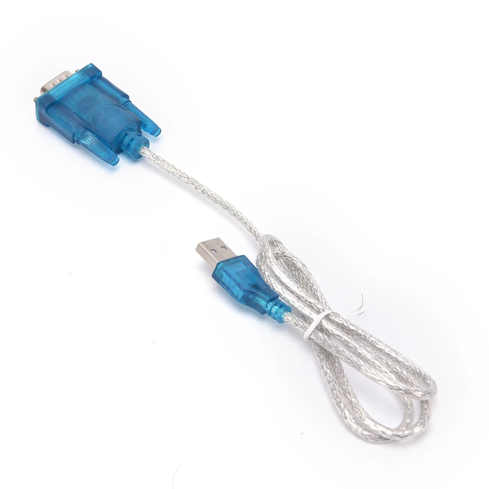 Кабель адаптер для Win XP 7 8 10 Blue 1 5 м USB в RS232 9 контактов DB9|usb to|usb to rs232usb rs232 serial |