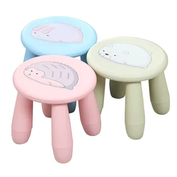 

Creative Cute Cartoon Stools Children Stool Portable Plastic Stool Chair Bench Detachable Stool for Home Outdoor Travel