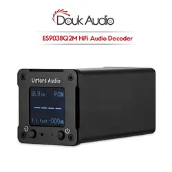 ES9038Q2M аудио декодер HiFi без потерь ЦАП XU208 USB/оптический/коаксиальный/Bluetooth