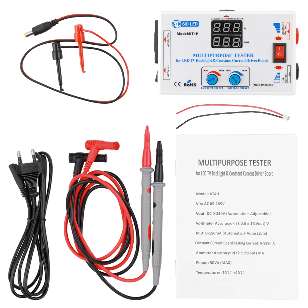 Светодиодный тест er tv подсветка тест er постоянный ток драйвер платы тест er Напряжение лампы шарик полосы техническое обслуживание тест инструмент 0-30 в