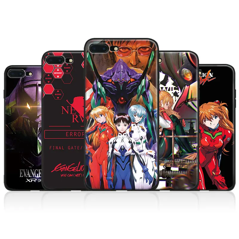 

Neon Genesis Evangelion EVA Logo Tpu Soft Silicone Phone Case Cover Shell For Apple iPhone 5 5s Se 6 6s 7 8 Plus X XR XS MAX