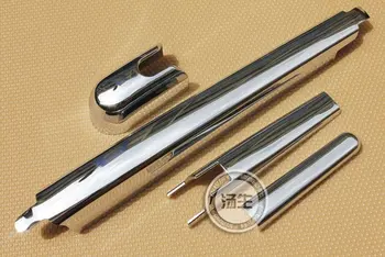 

Side mirror decoration ABS chrome accessories side door mirror rim trim fit for Hyundai Santa Fe 2012-2014 car plate parts