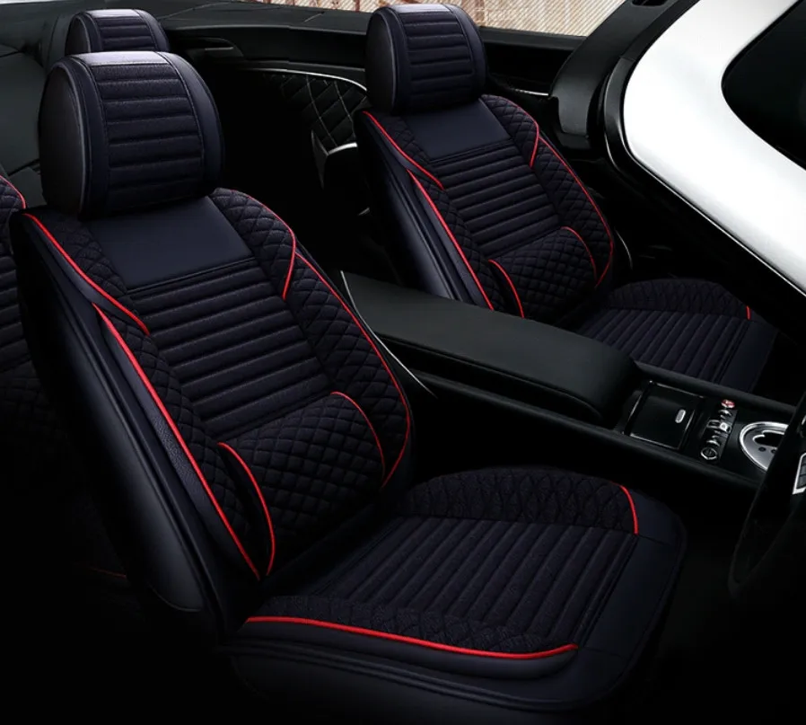 Высокое качество! Полный комплект автомобильных чехлов для сидений Toyota RAV4 дышащие прочные чехлы для сидений для RAV4