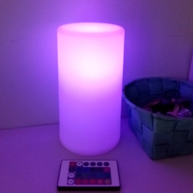 

New D11*H20cm Hanging Cylinder Night Lights for Kids and Adults with Rechargeable Battery 8 Brightness & 16 RGB Colour 20pcs/lot