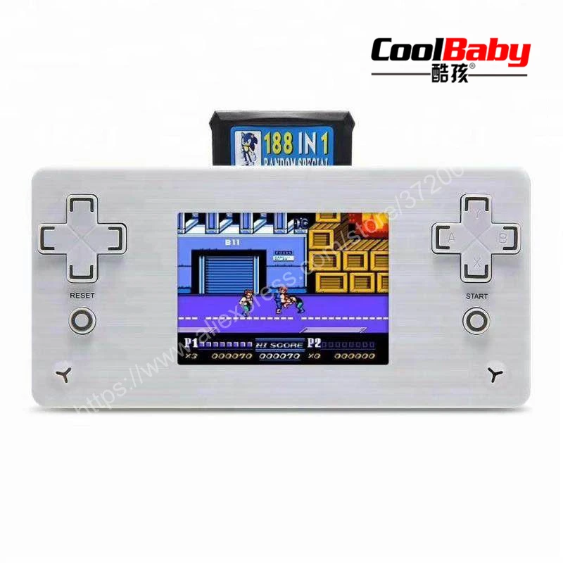 

2018 PMP 6000 Game Console Player Built-in 500 Games Portable Video 2.8'' LCD Handheld Player For Family Mini Video Game Console