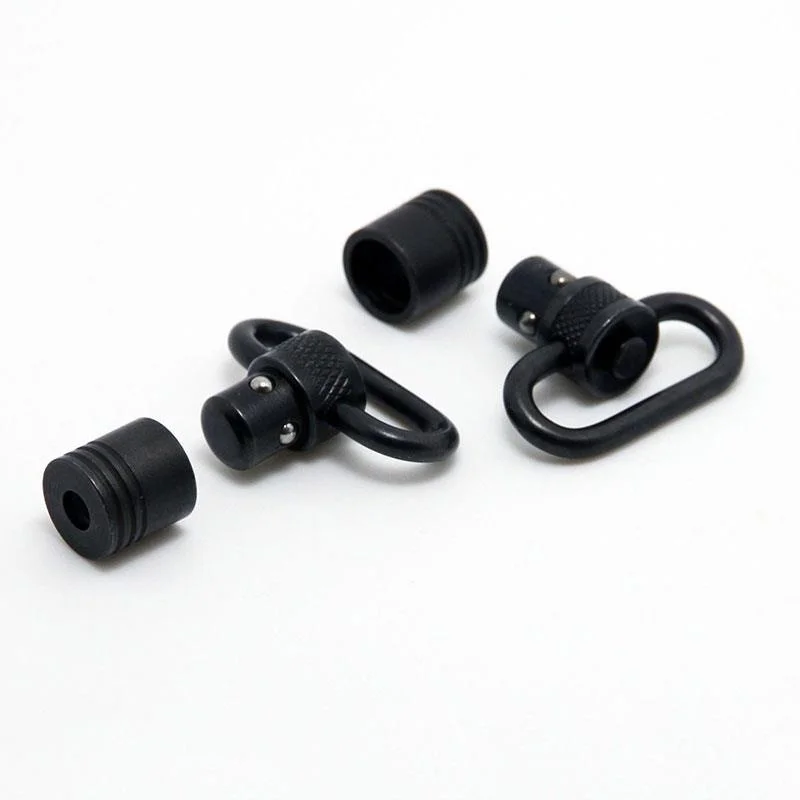 

2 pcs/lot Exquisite Rifle Sling Swivel Set Tactical Gun Sling Swivels Fit Most Bolt Action Rifle Airsoft Hunting Shooting Tools