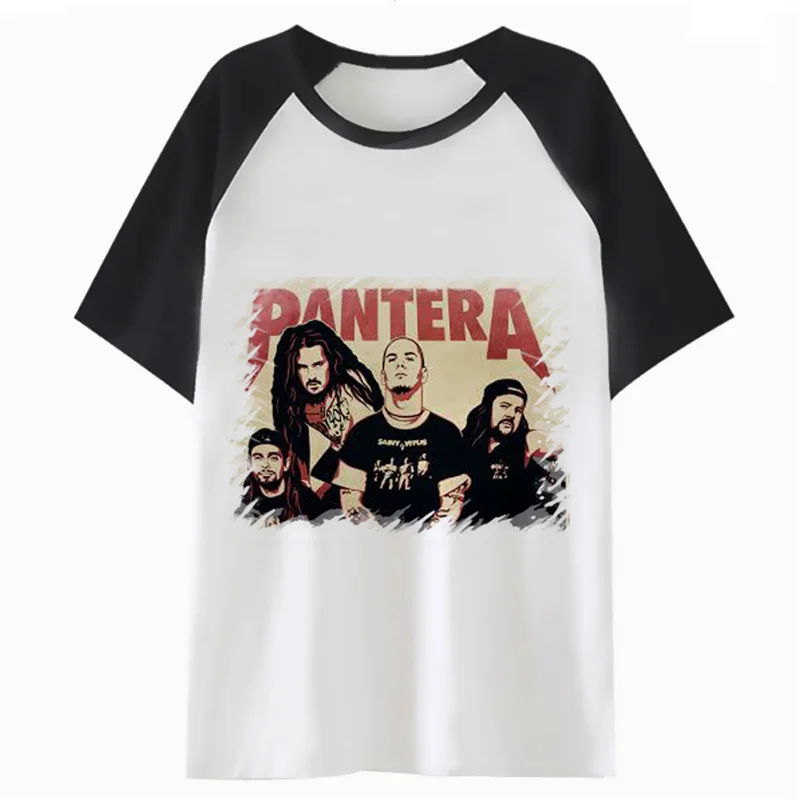 

pantera t shirt for hop clothing funny t-shirt top men streetwear tee hip tshirt harajuku male F2754