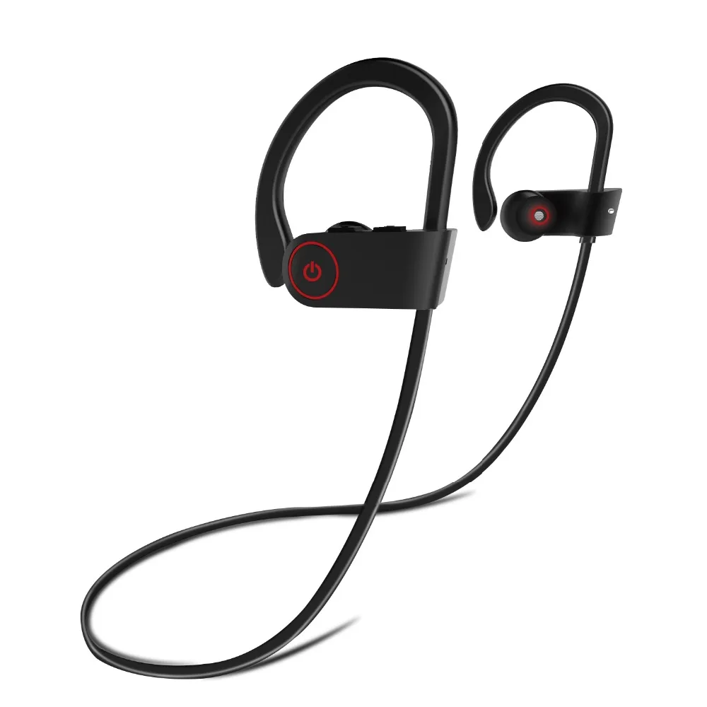 ALWUP Bluetooth headphones IPX4 waterproof wireless headphone sports bass bluetooth earphone with mic for phone iPhone xiaomi