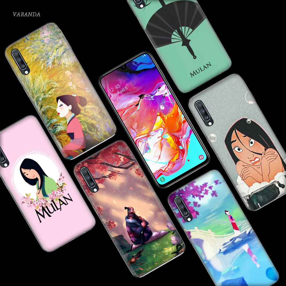 

Mulan Anime Case for Samsung Galaxy A50 A70 A80 A60 A40 A30 A20 A10 M30 M20 M10 A6 A8 Plus A5 A7 A9 2018 Silicone Phone Cover