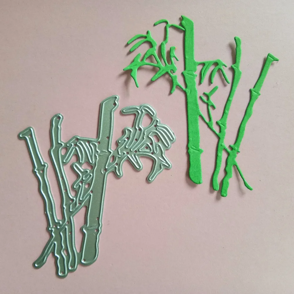 Ufuty бамбука комки металла резка умирает для DIY Скрапбукинг карты решений альбом вырезать Die Book фото Декор