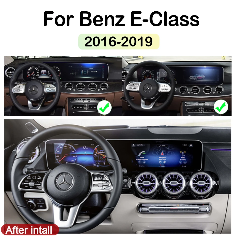 Flash Deal Car Android for Mercedes Benz MB E Class W213 E200 E300 2016~2019 NTG touch Screen GPS Navigation stereo multimedia player Map 5