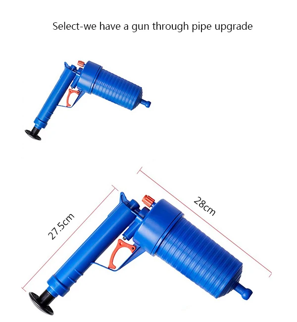 Воздушный Слив высокого давления Blaster унитазы Инструмент Очиститель канализационный фильтр раковина труба земснаряд Плунжер для удаления волос кухонный очиститель комплект