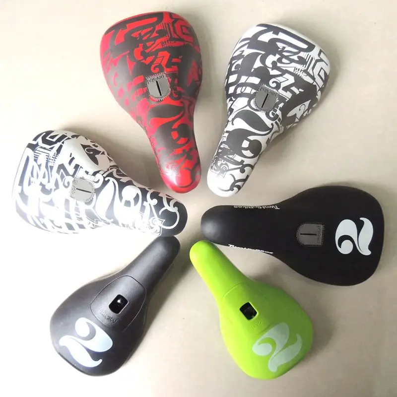 

BMX small wheel bicycle seat Taiwan Pivotal split trackless street car seat action dead fly saddle
