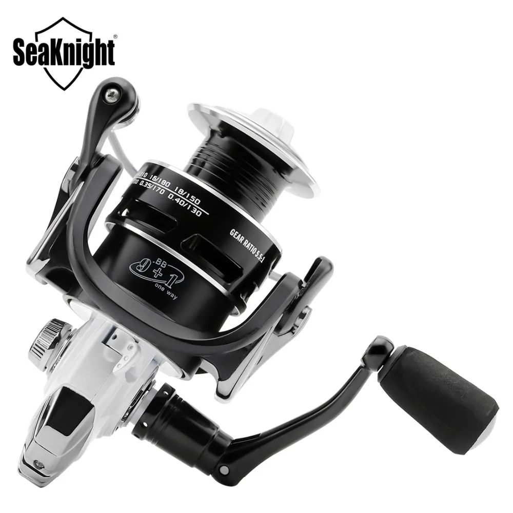 Рыболовная катушка SeaKnight CM II 2000 3000 4000 5000 Max Drag 13 кг 9 + 1BB 5 5: 1 карбоновая Катушка для