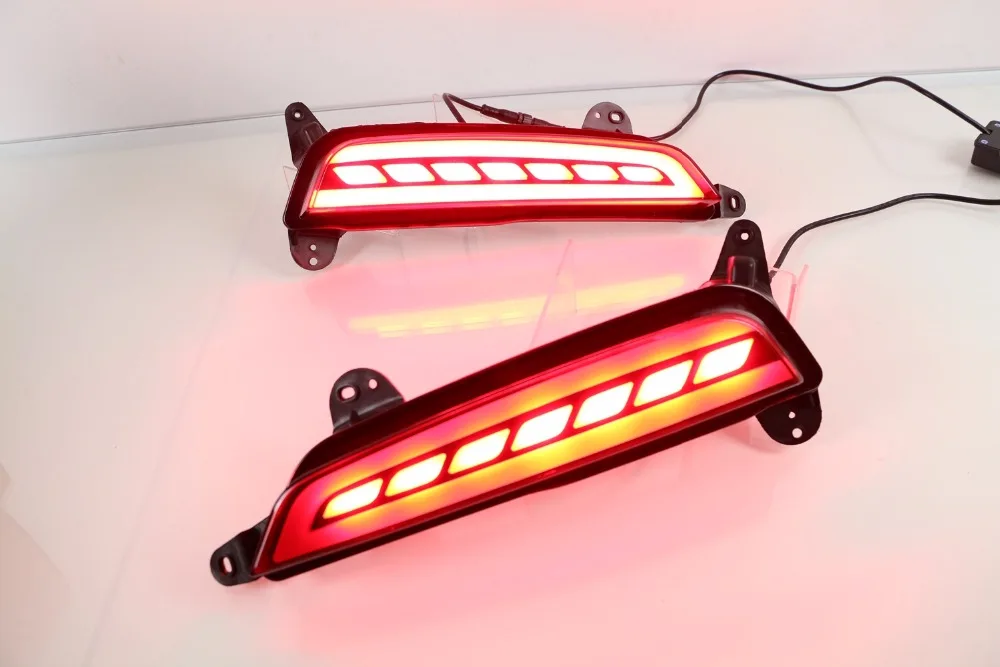 Reflector, LED Rear Bumper Light, rear fog lamp, Brake Light, moving