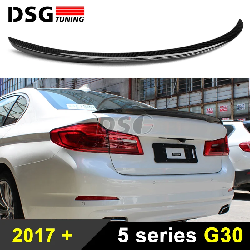 

G30 Carbon Fiber Tail Wing Trunk Boot Spoiler for BMW 5 Series G30