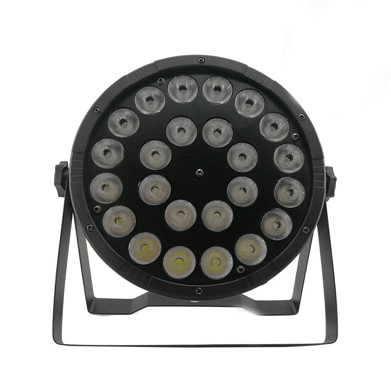 8 шт./лот 24x12 W RGBW 4IN1 светодиодный Par+ кейс/плоский светодиодный фонарь/мыть номинальной света профессиональное освещение для дискотеки