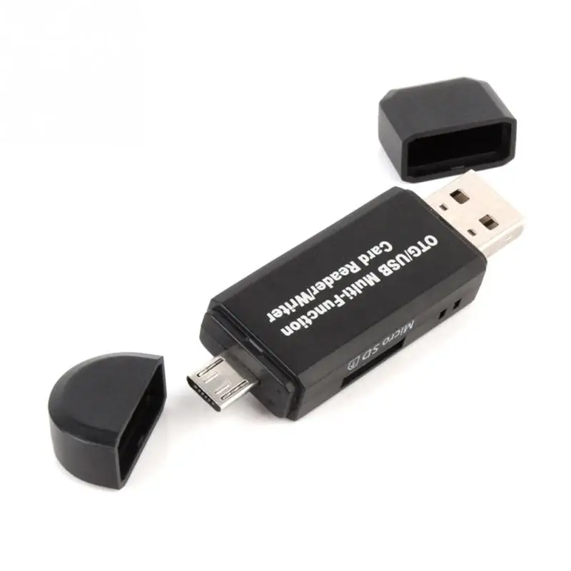 Memery карты устройство для чтения Micro USB OTG к USB 2,0 адаптер кард-ридер для Android телефон планшет ПК