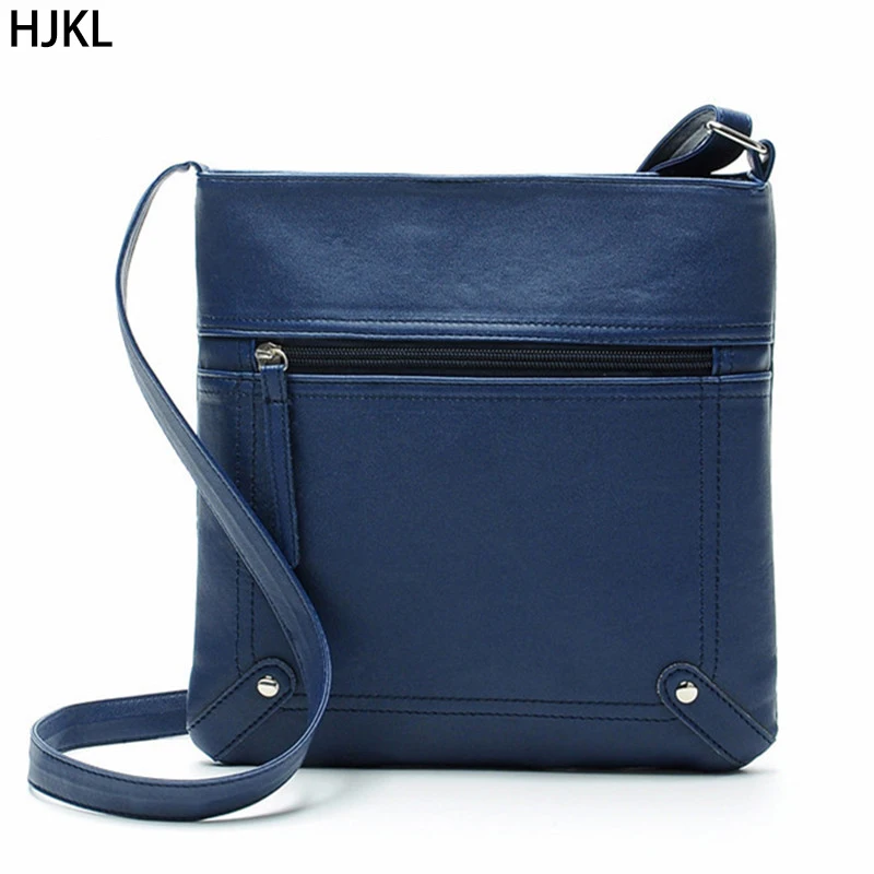 

HJKL Women's Envelope bag Messenger shoulderbags PU Leather High Quality Crossbody Ladies Designers Satchel with zipper 2020 New