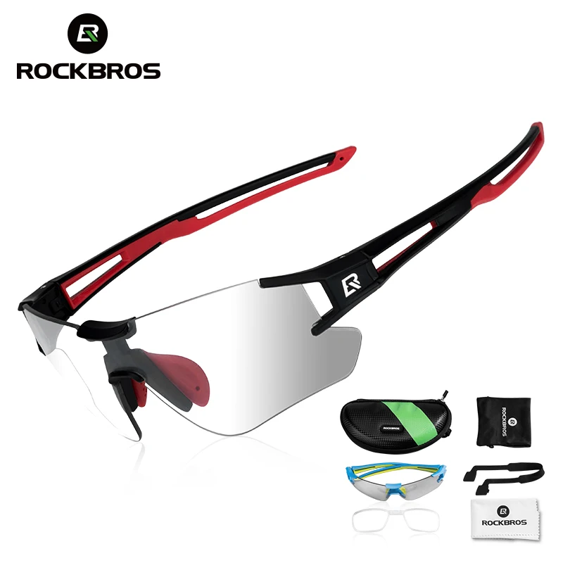 ROCKBROS велосипедные очки фотохромные для улицы UV 400 защита регулируемые спортивные