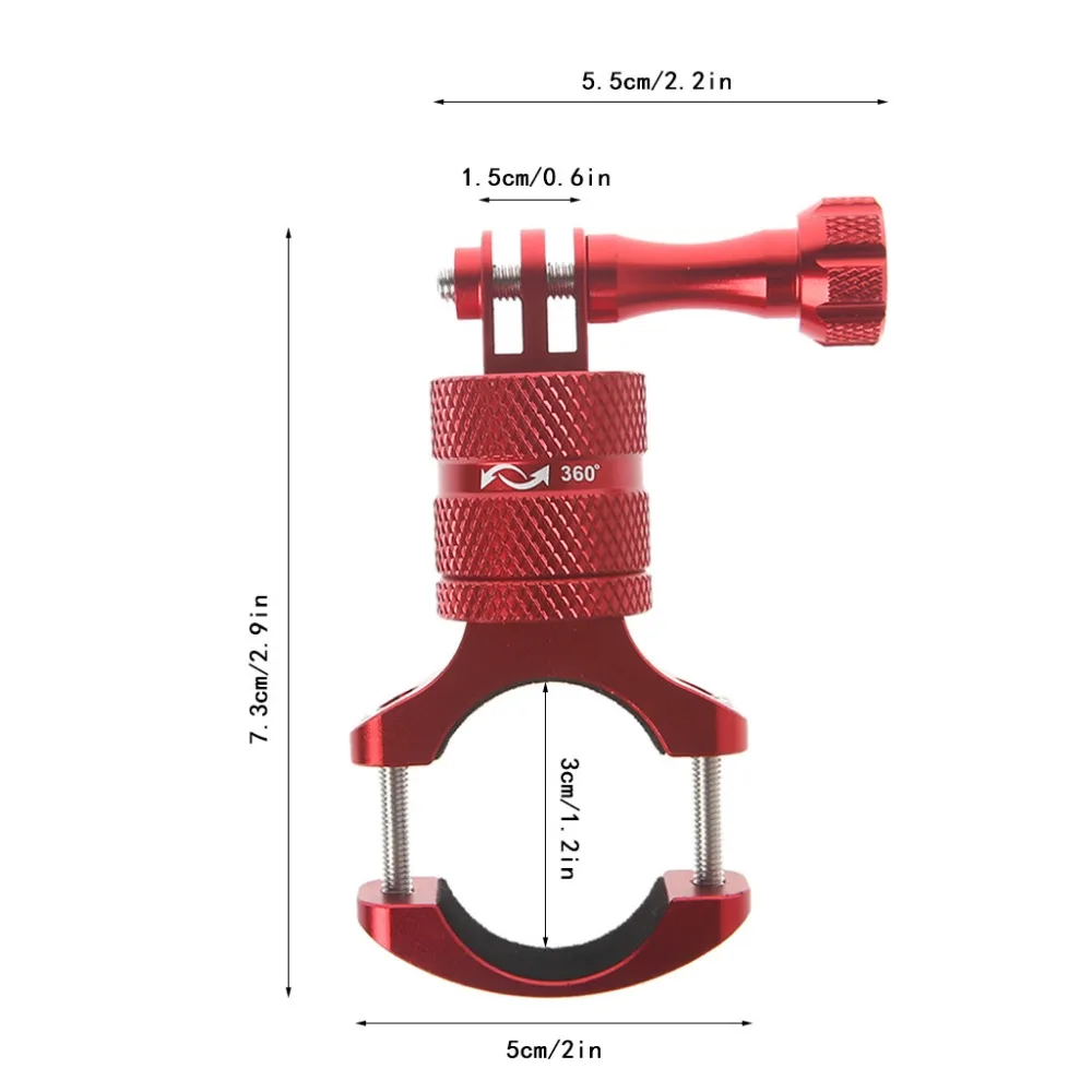Крепление для экшн-камеры велосипедный держатель на 360 градусов с поворотом на руль для GoPro