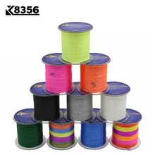 K8356 300 м/328 ярдов 4 стойки PE леска плетеная леска PE многофиламентная рыболовная леска супер прочная высокое качество 8LB-150LB