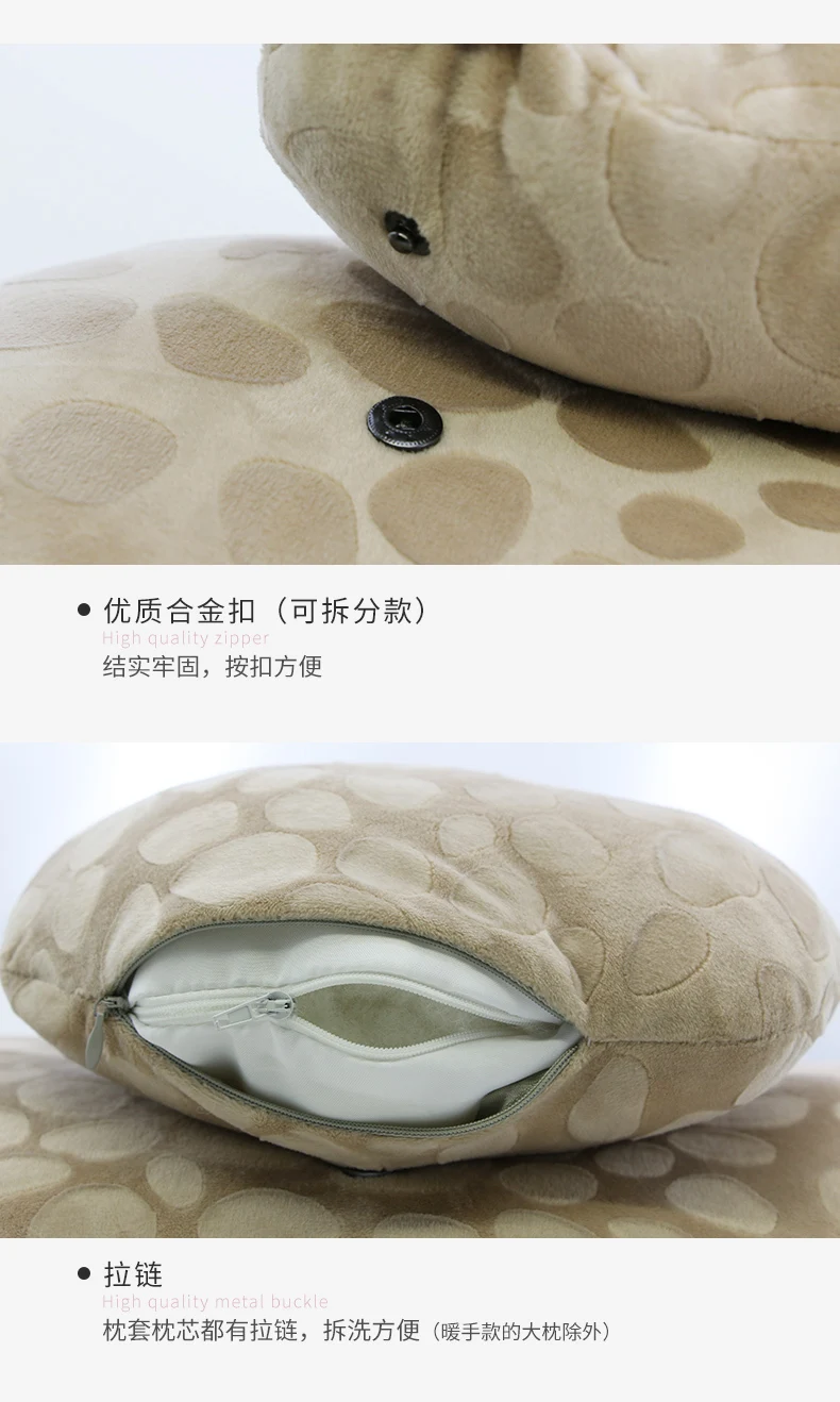 Office Sleeping Artifact Warm Hand Double Siesta Pillow Male And Female Students Lunch Break Pillow Small Pillow