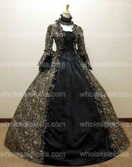 Colonial-Georgian-Penny-Dreadful-Victorian-Dress-Gothic-Period-Ball-Gown-Reenactment-Theater-Costume_D138DarkFloral-2(1)