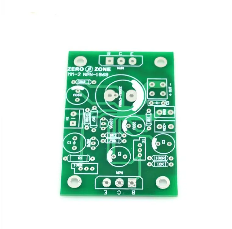 

Free ship 2PCS Atom BR Version NPN JLH1969 Single-ended Class A power amplifier bare PCB (2-channel)