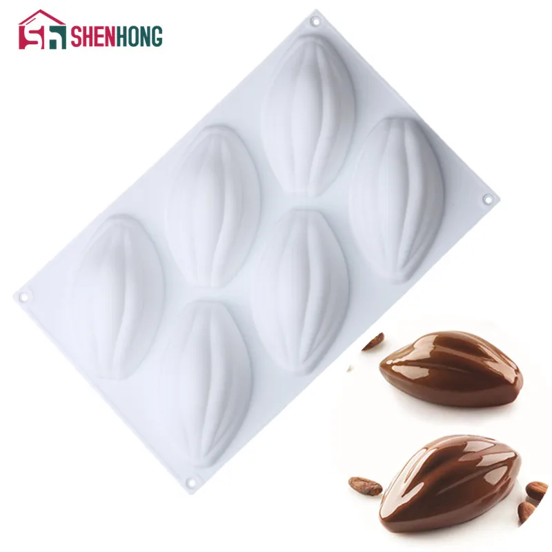 SHENHONG 15 формы для торта из фундука силиконовая форма украшения мусса выпечки