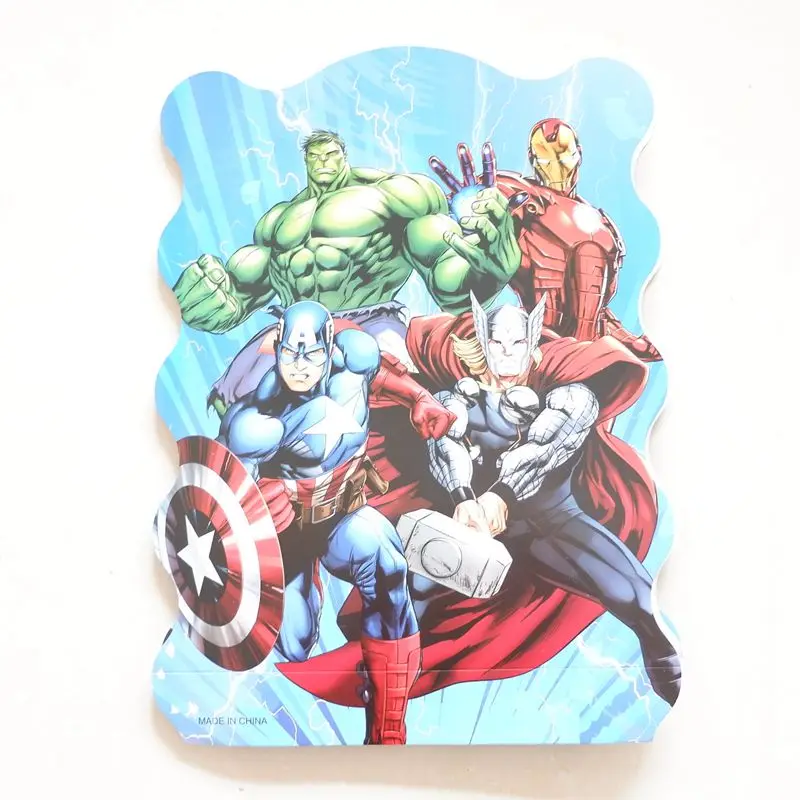 

1pcs Avengers Cartoon Paper Folding Pinata Party Toy Game Boys Girl Kids Birthday/Festival Decoration Favor Supplies 49*27cm