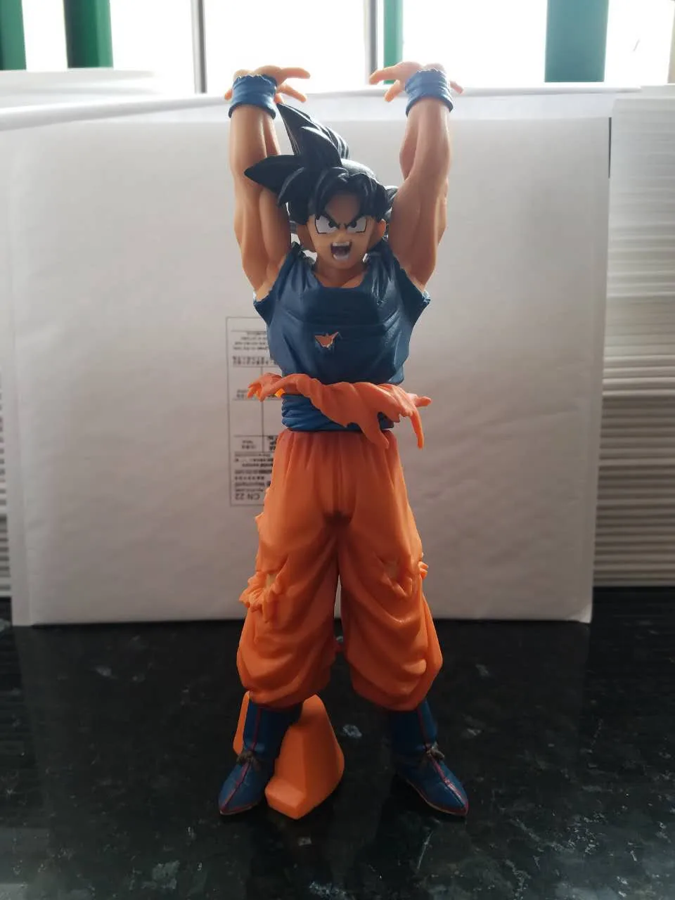 genki figure goku action dama Dama Spirit Ball Super Goku Son Genki Saiyan 24cm Z Dragon