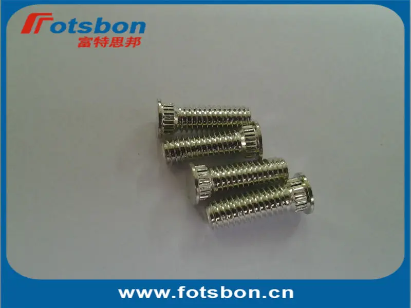 KFH-M3-15 вышивальные шпильки, латунь отделка гальванизированная яркая Оловянная,, PEM стандарт, сделано в Китае